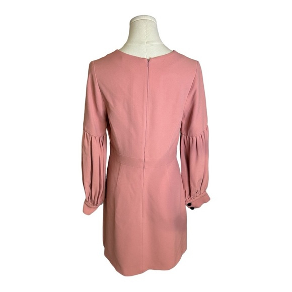 ALEXIS Elena Mini Shift Dress Pink Sage Green Wedding Date Party Work Size M‎ - Picture 6 of 12